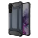 Hybrid Armor Tough Rugged Samsung Galaxy S23 Plus ütésálló hátlap, tok, sötétkék