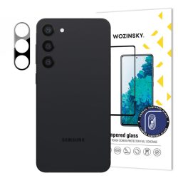   Wozinsky Camera Tempered Glass Samsung Galaxy S23 kameravédő üvegfólia (tempered glass), fekete