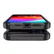 Hybrid Armor Tough Rugged iPhone 15 Pro ütésálló hátlap, tok, fekete