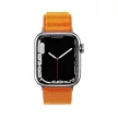 Alpine óraszíj Apple Watch 1/2/3/4/5/6/7/8/SE/SE2/Ultra, 42/44/45/49mm óraszíj, narancssárga