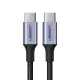 Ugreen US316 USB-C/USB-C 2.0 5A kábel 3m, szürke