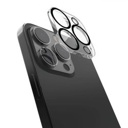   Raptic X-Doria 2db iPhone 14 Pro Camera kameravédő üvegfólia (tempered glass), fekete
