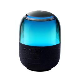   Joyroom JR-ML05 RGB Bluetooth 5.3, Speaker, LED világítású hordozható hangszóró, 8W, 1500mAh fekete
