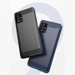 Carbon Case Flexible Samsung Galaxy A51 5G hátlap, tok, kék