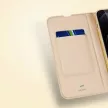Dux Ducis Skin Pro iPhone 14 oldalra nyíló tok, arany
