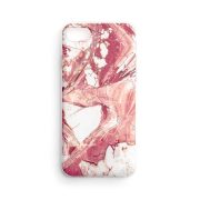   Wozinsky Marble cover iPhone 13 márvány mintás hátlap, tok, rózsaszín