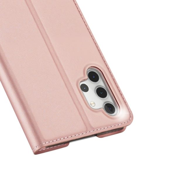 Dux Ducis Skin Pro Samsung Galaxy A32 5G oldalra nyíló tok, rózsaszín