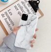 Wozinsky Marble case iPhone 11 márvány mintás hátlap, tok, fekete