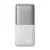 Baseus PPBD040002 Bipow Power Bank, hordozható külső akkumulátor 2xUSB/USB-C, USB-C kábellel, 10000 mAh, 22.5W, fehér