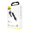 Baseus NGA05-01 Encok Vehicle-mounted Wireless Earphone, Headset, USB töltővel, fekete