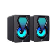   Havit SK210 mini PRO Gaming Speaker, 2x3W, hangszóró, fekete
