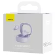 Baseus Bowie WM02 Bluetooth 5.3 Earphone, Headset, vezeték nélküli töltés funkcióval, lila