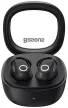 Baseus Bowie WM02 Bluetooth 5.3 Earphone, Headset, vezeték nélküli töltés funkcióval, fekete