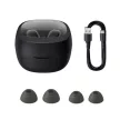 Baseus Bowie WM02 Bluetooth 5.3 Earphone, Headset, vezeték nélküli töltés funkcióval, fekete