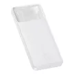 Baseus Bipow Powerbank, hordozható külső akkumulátor 2xUSB-A/USB-C/Micro-USB, LED kijelzővel, 10000 mAh, 15W, fehér