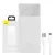 Baseus Bipow Powerbank, hordozható külső akkumulátor 2xUSB-A/USB-C/Micro-USB, LED kijelzővel, 10000 mAh, 20W, fehér