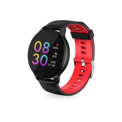 Havit H1113A Smartwatch okosóra, fekete-piros