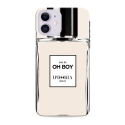   Iphoria  iPhone 12/12 Pro Parfum au Portable Oh Boy hátlap, tok, mintás, bézs