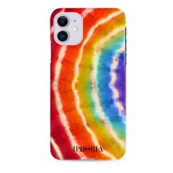   Iphoria  iPhone 12/12 Pro Hippie hátlap, tok, mintás, színes