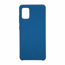 Silicone Case Samsung Galaxy A31 hátlap, tok, kék