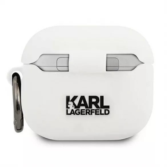Karl Lagerfeld Apple Airpods 3 Silicone Choupette (KLACA3SILCHWH) tok, fehér