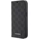 Karl Lagerfeld KLBKP14LSAKLHPK Saffiano Monogram iPhone 14 Pro 6.1" oldalra nyíló tok, fekete