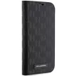 Karl Lagerfeld KLBKP14LSAKLHPK Saffiano Monogram iPhone 14 Pro 6.1" oldalra nyíló tok, fekete