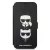 Karl Lagerfeld iPhone 12 Mini 5,4" Saffiano Karl & Choupette (KLFLBKP12SSAKICKCBK) oldalra nyíló tok, fekete