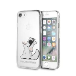   Karl Lagerfeld iPhone 7 Plus/8 Plus Choupette Fun (KLHCI8LCFNRC) hátlap, tok, átlátszó