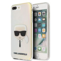   Karl Lagerfeld iPhone 7 Plus/8 Plus Karl Head (KLHCI8LPCKHML) hátlap, tok mintás, színes