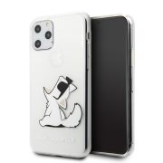   Karl Lagerfeld iPhone 11 Pro Fun Choupette Hard (KLHCN58CFNRC) hátlap, tok, átlátszó