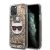 Karl Lagerfeld iPhone 11 Pro Karl and Choupette Glitter (KLHCN58LCGLGO) hátlap, tok, arany