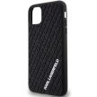 Karl Lagerfeld iPhone 11/XR 3D Rubber Multi Logo (KLHCN613DMKRLK) hátlap, tok, fekete