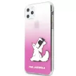 Karl Lagerfeld iPhone 11 Pro Max Fun Choupette Hard (KLHCN65CFNRCPI) hátlap, tok, rózsaszín