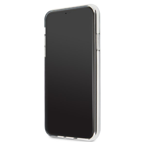 Karl Lagerfeld iPhone 11 Pro Max Degrade Ikonik Full Body (KLHCN65TRDFKPI) hátlap, tok, fekete