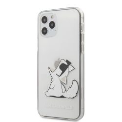   Karl Lagerfeld iPhone 12 Pro Max Fun Choupette Hard (KLHCP12LCFNRC) hátlap, tok, átlátszó