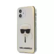 Karl Lagerfeld iPhone 12 Mini Karl Head (KLHCP12SPCKHML) hátlap, tok mintás, színes