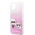 Karl Lagerfeld iPhone 13 Pro Karl & Choupette Full Body (KLHCP13LCKTRP) hátlap, tok, rózsaszín