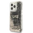 Karl Lagerfeld KLHCP13LLGGKBK Glitter Gatsby Ikonik iPhone 13 PRO tok, fekete