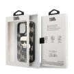 Karl Lagerfeld KLHCP13LPMNIKBK Monogram Ikonik Patch iPhone 13 Pro/13 6,1" hátlap, tok, fekete