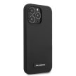 Karl Lagerfeld iPhone 13 Pro Silicone Plaque (KLHCP13LSLMP1K) hátlap, tok, fekete