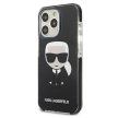 Karl Lagerfeld KLHCP13LTPEIKK Iconik Karl iPhone 13 Pro/13 6,1" hátlap, tok, fekete