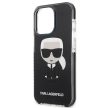Karl Lagerfeld KLHCP13LTPEIKK Iconik Karl iPhone 13 Pro/13 6,1" hátlap, tok, fekete
