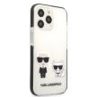 Karl Lagerfeld KLHCP13LTPEKCW Karl&Choupette iPhone 13/13 Pro 6.1" hátlap, tok, fehér