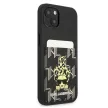 Karl Lagerfeld KLHCP13MCANCNK Karlimals Cardslot Karlimals Cardslot iPhone 13 6,1" tok, fekete