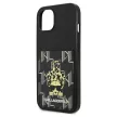 Karl Lagerfeld KLHCP13MCANCNK Karlimals Cardslot Karlimals Cardslot iPhone 13 6,1" tok, fekete