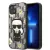 Karl Lagerfeld iPhone 13 Flower Ikonik Karl (KLHCP13MPMNFIK1) hátlap, tok, szürke