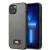 Karl Lagerfeld iPhone 13 Saffiano Plaque (KLHCP13MSFMP2DG) hátlap, tok, ezüst