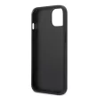 Karl Lagerfeld iPhone 13 Saffiano Plaque (KLHCP13MSFMP2DG) hátlap, tok, ezüst
