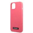 Karl Lagerfeld iPhone 13 Silicone Plaque (KLHCP13MSLMP1PI) hátlap, tok, rózsaszín